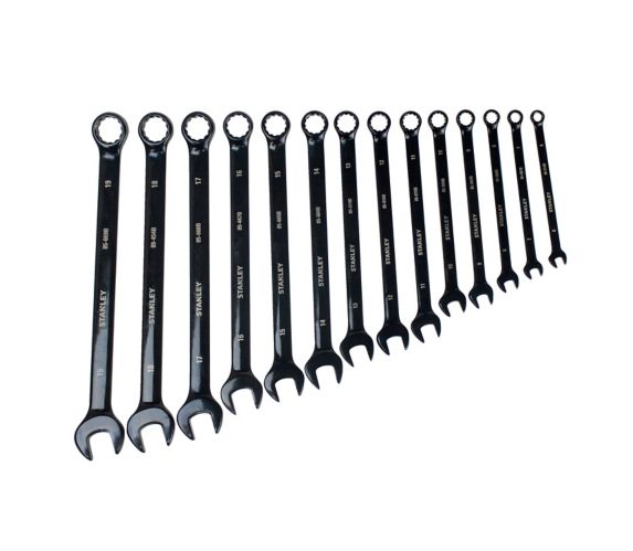 Stanley Black Chrome Wrench Set, 14-pc Product image